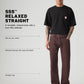 Men's 555 Off White Relaxed Straight Fit Mid Rise Jeans - b45b9415-9f9b-402f-90a8-2244e7c87a31 View