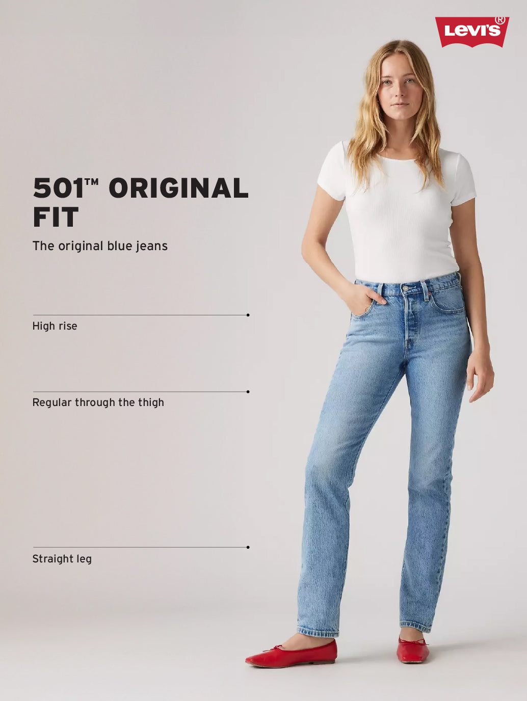 Women's 501'90 Blue Straight Fit High Rise Jeans - f151034f-0346-4aeb-a68f-ac912c33729a View