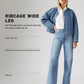 Women's Redloop Ribcage Wide Leg Fit High Rise Jeans - 6a958532-9bb7-45fd-a260-48a02b046cb2 View