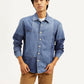 Men's Colorblock Relaxed Fit Denim Overshirt - a1905a21260eb34cb2fb56018abd6fdd View