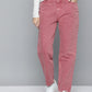 Women's 80s Mom Pink Loose Fit High Rise Jeans - 1 View