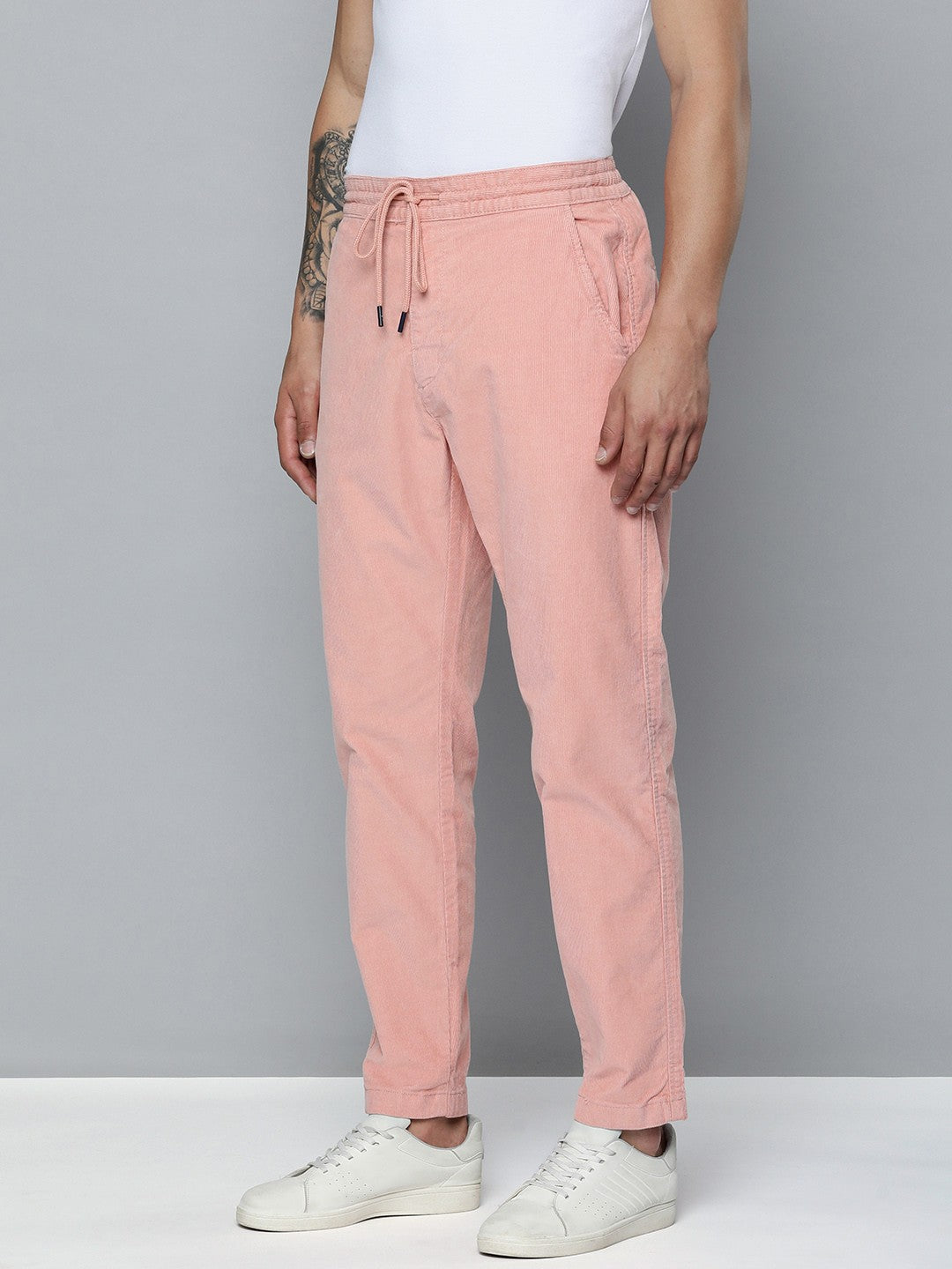 Men's Slim Fit Trousers - 2 View