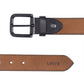 Men's Brown Solid Belt - a751d6f3-d625-4dc4-9f0a-26f58353c0ba1742192279747-Men-Solid-Leather-Belt-3101742192279616-3 View