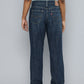 Women's 724 Blue Straight Fit High Rise Jeans - b2d7d922-b8c5-4d2e-b86a-bcfb365251d21737443791241-Womens-High-Rise-724-Slim-Straight-Fit-Blue-Jeans-8517374437-3 View