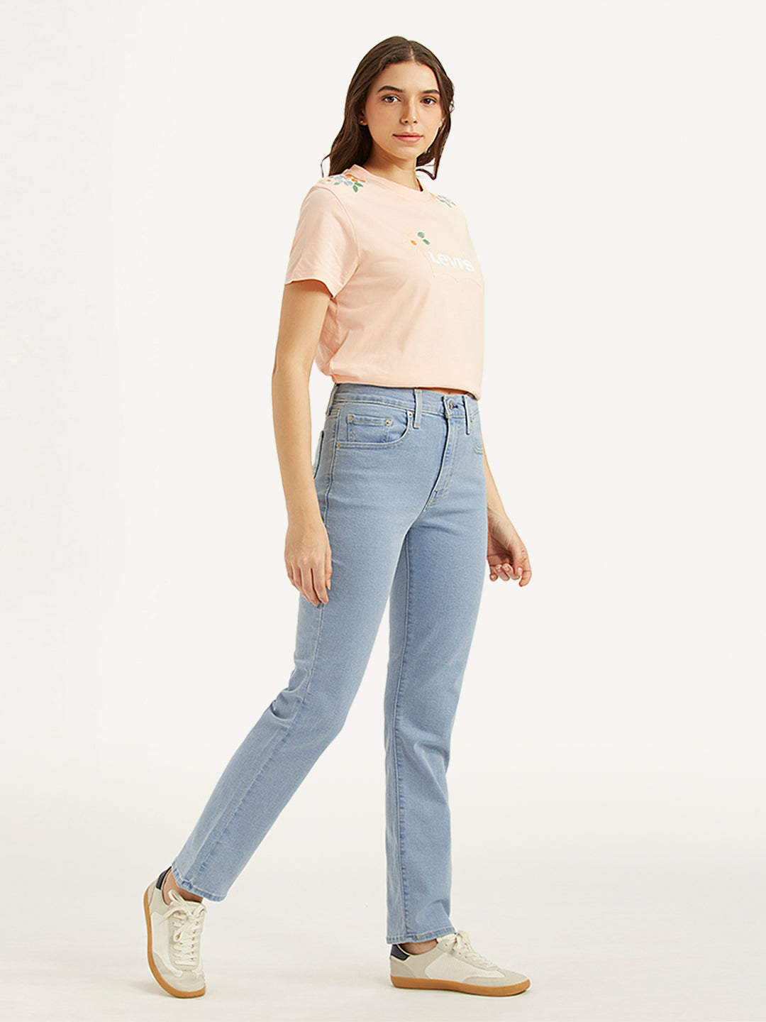 Women's 724 Light Blue Straight Fit High Rise Jeans - b7103ce4b0c757aa1548f667723a412c View