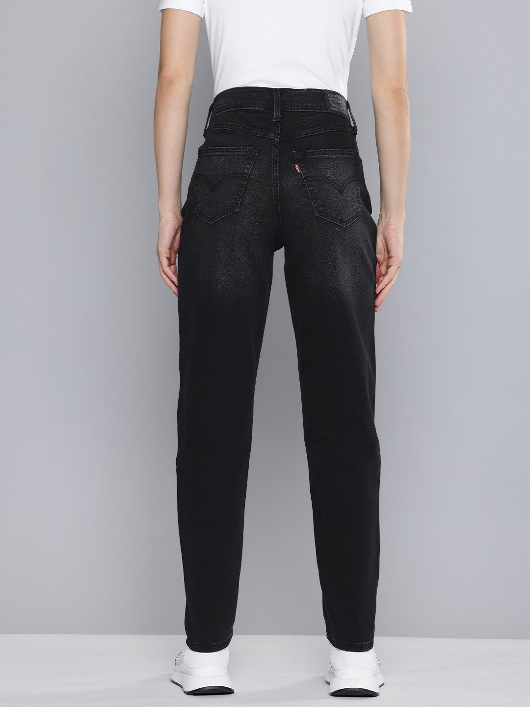 Women's 80s Mom Black Loose Fit High Rise Jeans - c61af906-5ac0-4635-b95a-400be3203baf1719559980758-Levis-Women-Jeans-7391719559980294-3 View