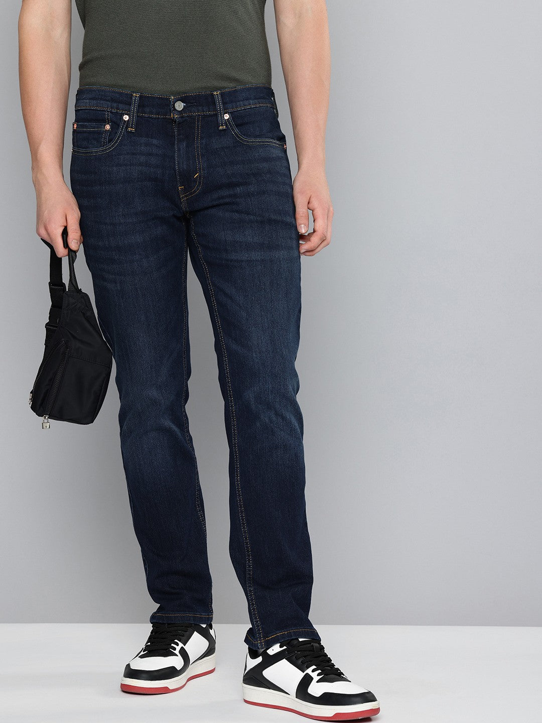 Men's 511 Indigo Slim Fit Mid Rise Jeans