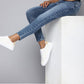 Women's 721 Blue Skinny Fit High Rise Jeans - c826095a8cdbff4ebbfd040bcff87675 View