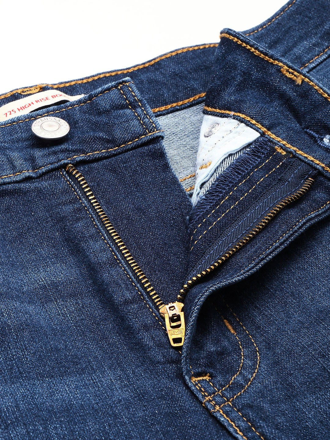 Women's 725 Blue Flared Fit High Rise Jeans - c83d0a8f-948f-4121-8b7a-ed2e7f716ceb1706853222134-Levis-Women-Jeans-3681706853221725-5 View