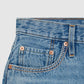 Women's 501 Mid Rise Blue Straight Fit Shorts - c8df2ae3afb988f851d782c1de334a3d View