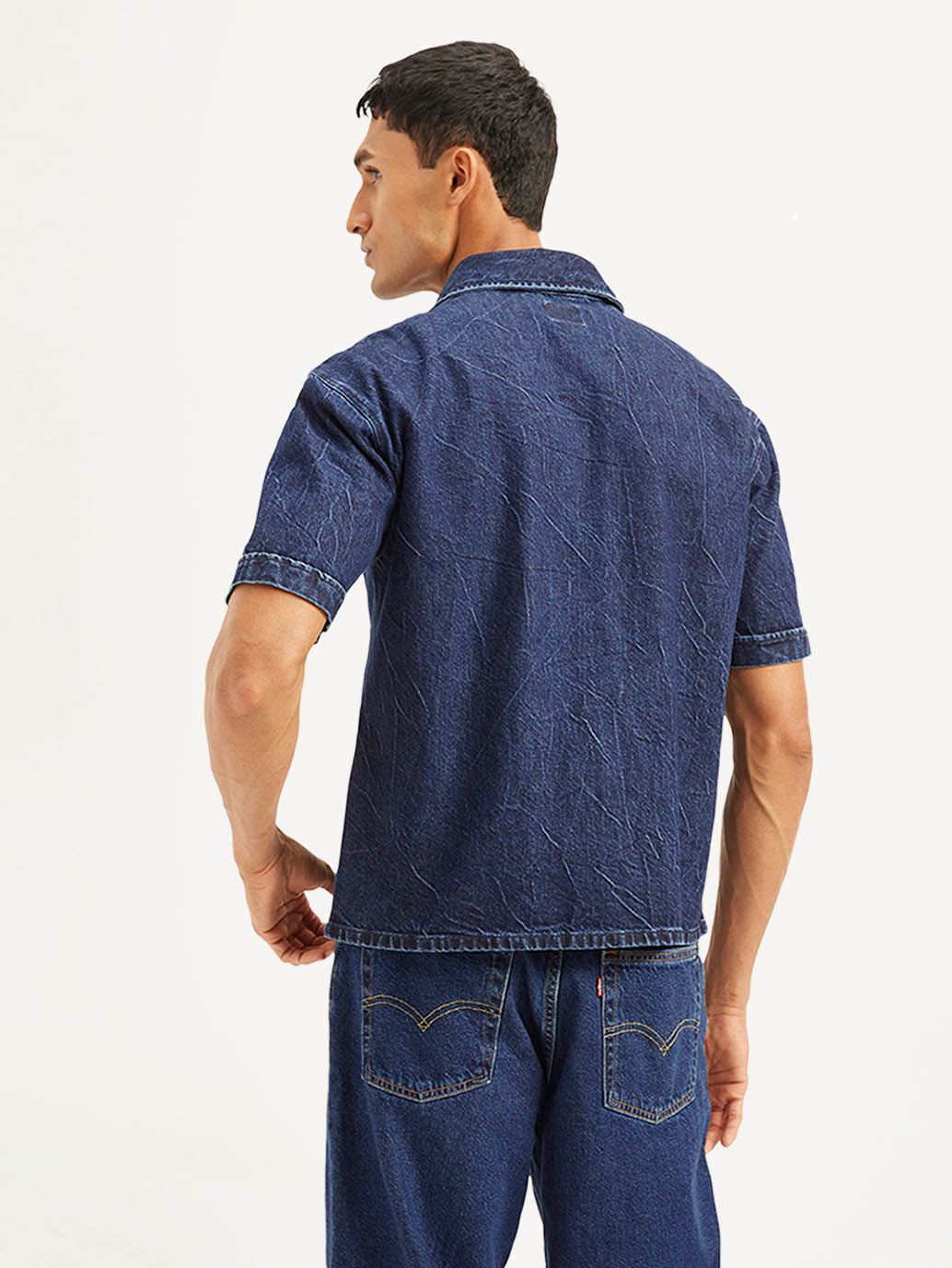 Men's Solid Relaxed Fit Shirt - ca4b5911720e6e42f6ce2d8d84c34a9b View