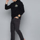 Men's Solid Black Hooded Sweatshirt - cbcfac5e-c1a0-42a7-80e5-51609affa80e1709882574973-Levis-Men-Sweatshirts-9661709882574649-5 View