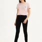 Women's 711 Black Skinny Fit Mid Rise Jeans - d00350e5d278aa956a96d3fb16a54db7 View