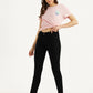 Women's 711 Black Skinny Fit Mid Rise Jeans - d4d46aa0406c24c1e76e40eca2c11785 View