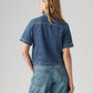 Women's Solid Spread Collar Shirt - da7aff728403eadee6ae2da968079a09 View