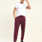 Men's Regular Fit Red Joggers - download View