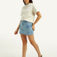 Women's High Rise Blue A-Line Skirt - 18fe4b9b-bd02-40d1-90f9-a0d7d230ed2a View
