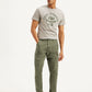 Men's Olive Relaxed Fit Cargo Trousers - 4e6c75f3-4208-48a9-b758-800cf83d63e4 View