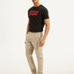 Men's Beige Relaxed Fit Cargo Trousers - 8556d8d8-53fc-4128-8a5c-9b82ef39fe8e View