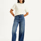 Women's Blue Loose Fit High Rise Jeans - 88a81940-a8e2-49df-b6fa-016cd2214f02 View