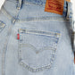Women's High Rise Blue A-Line Skirt - 90bfc08b-546e-4453-991c-550f61b0e685 View