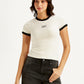 Women's Solid Slim Fit T-Shirt - a6c8bb95-c3df-4957-b9ed-188ed283af0d View