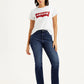 Women's Blue Wedgie Straight Fit High Rise Jeans - c3e0b4ef-eda7-495e-adaa-8dc151be54fc View