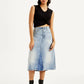 Women's High Rise Blue A-Line Skirt - e0fd219d-69a7-4e94-abdb-9c1eb9cf4cf0 View