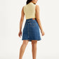 Women's High Rise Blue A-Line Skirt - eb4bd890-e0ce-454c-916a-abf35f70b279 View