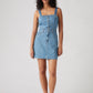 Women's Solid Light Blue Dress - e15bd454656f997b584f2499d93f7cd2 View