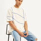 Men's Geometric Loose Fit T-shirt - e21c0781a4711f9349a32562373a6f6e View