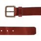 Men's Brown Casual Leather Belt - e2dfb1a9-6a43-4537-9b72-22f341ba70591666335297766-Levis-Men-Belts-591666335297615-3 View