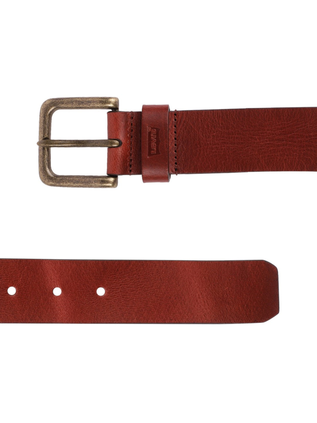 Men's Brown Casual Leather Belt - e2dfb1a9-6a43-4537-9b72-22f341ba70591666335297766-Levis-Men-Belts-591666335297615-3 View