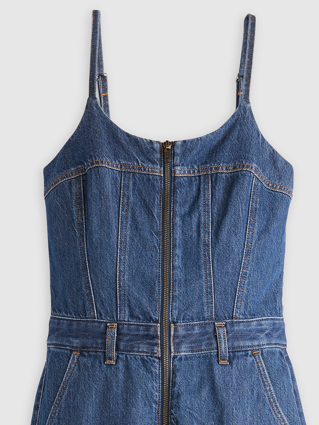 Women's Solid Blue Jumpsuit - e2e14f07dbd9e50d6e30606590dcd80d View