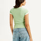 Women's Solid Slim Fit Ringer T-shirt - f144e8ae82a468f060387bc09caad0be View