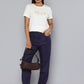 Women's Redloop High Rise Navy Straight Fit Trousers - f5e45a3c-84d3-4389-b6f5-bd42336f5b5b1740742457744-Levis-Women-Trousers-1701740742457096-4 View