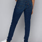 Women's 711 Blue Skinny Fit Mid Rise Jeans - fc627868-f6bc-4759-83d7-757d9d2fb1a41737980011442-Womens-Mid-Rise-711-Skinny-Blue-Jeans-6751737980010860-3 View