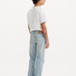 Men's 501 Blue Straight Fit Mid Rise Jeans - fccf5abbf978616794b4422bc159576a View