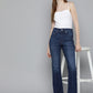 Women's 725 Blue Flared Fit High Rise Jeans - fd6bc225-05a8-4d7a-a58e-9442f6efe8ca1706853222140-Levis-Women-Jeans-3681706853221725-4 View