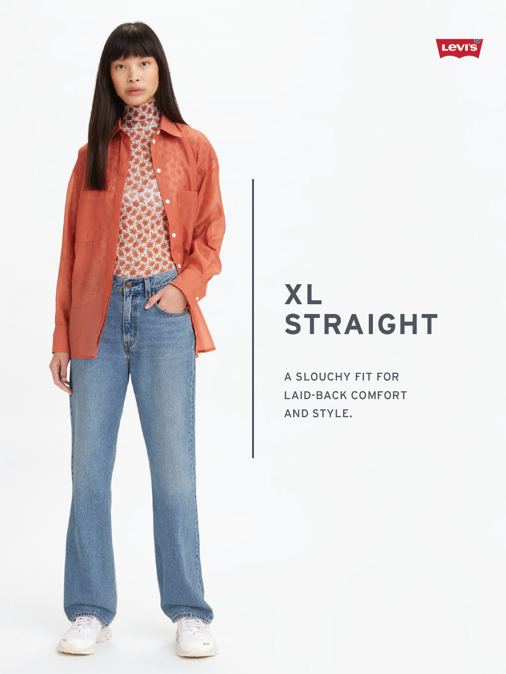 Women's Pink XL Straight Loose Fit Mid Rise Trousers - 2dbfeed3-7b51-496e-aab0-a40dd6214c3f View